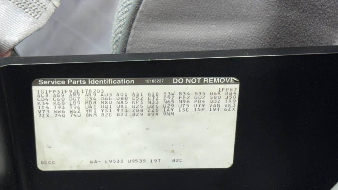1988 Chevrolet Camaro 112