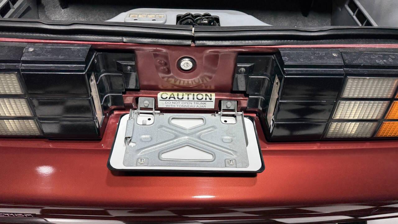 1988 Chevrolet Camaro 168