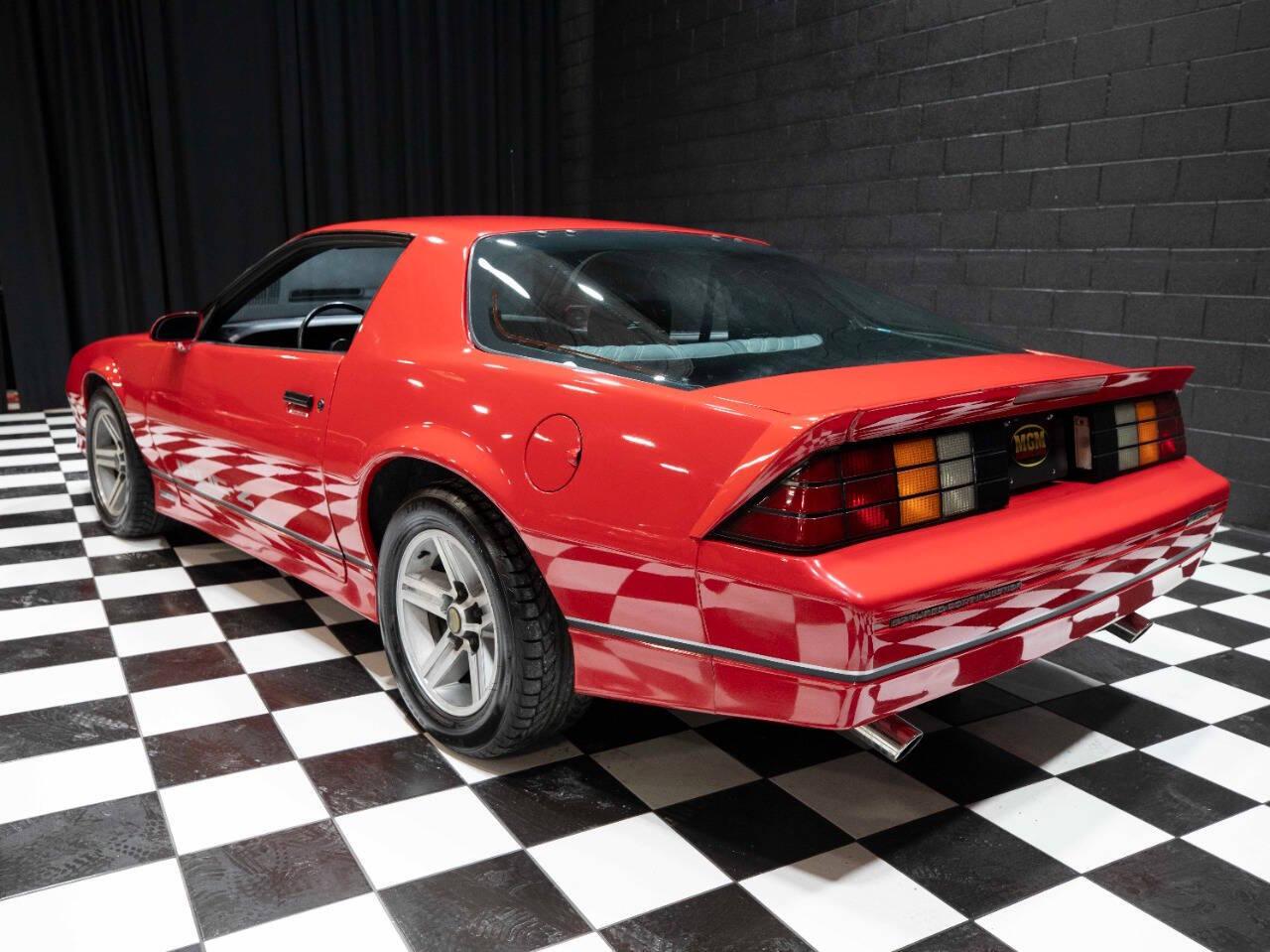1987 Chevrolet Camaro 56