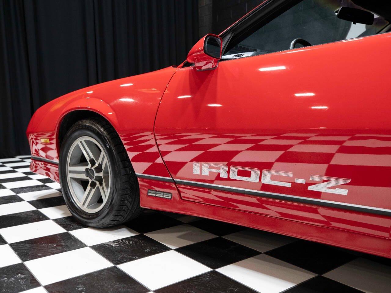 1987 Chevrolet Camaro 62