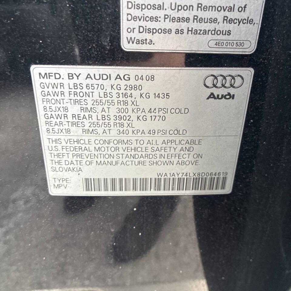 2008 Audi Q7 128