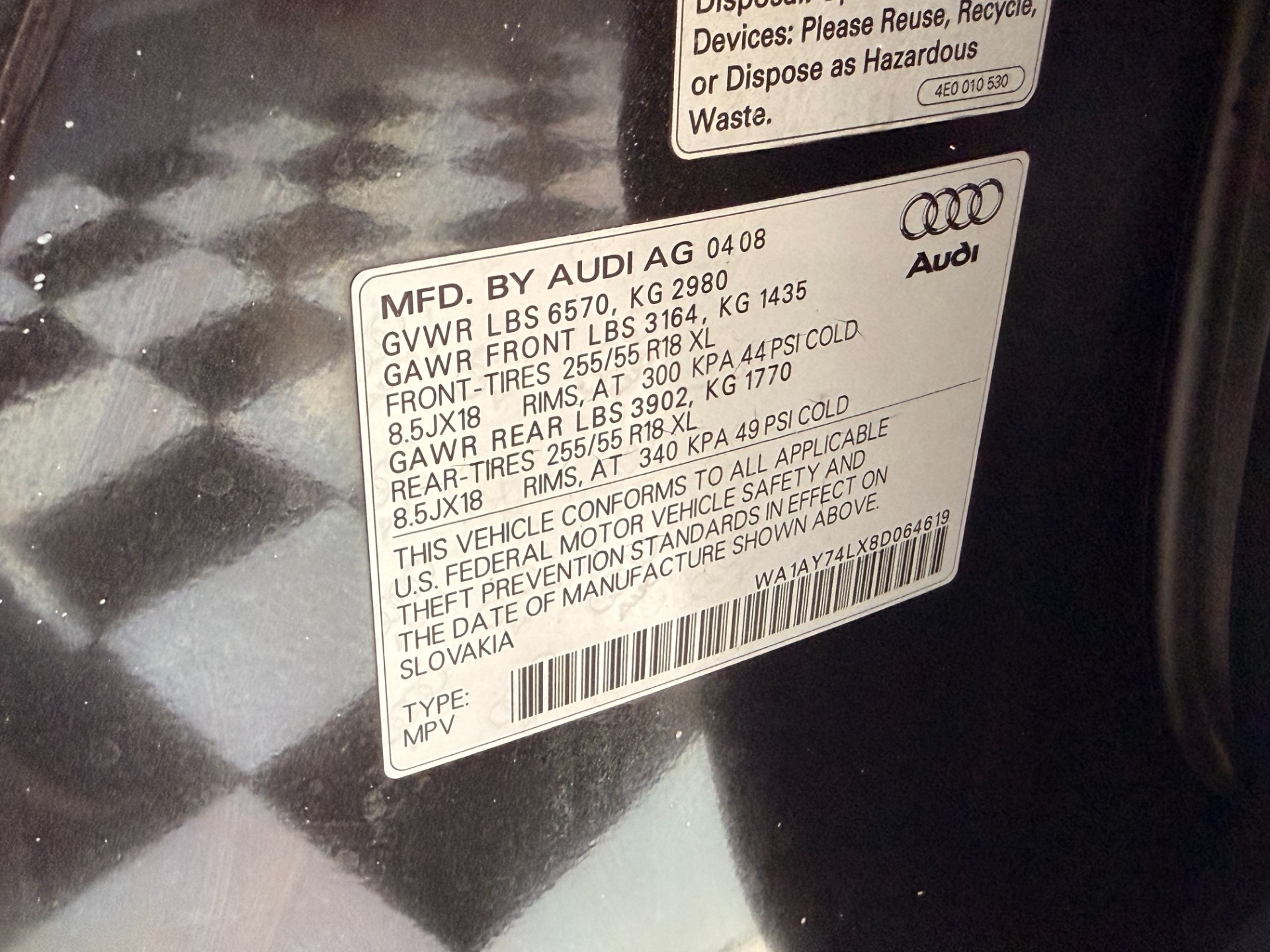 2008 Audi Q7 143