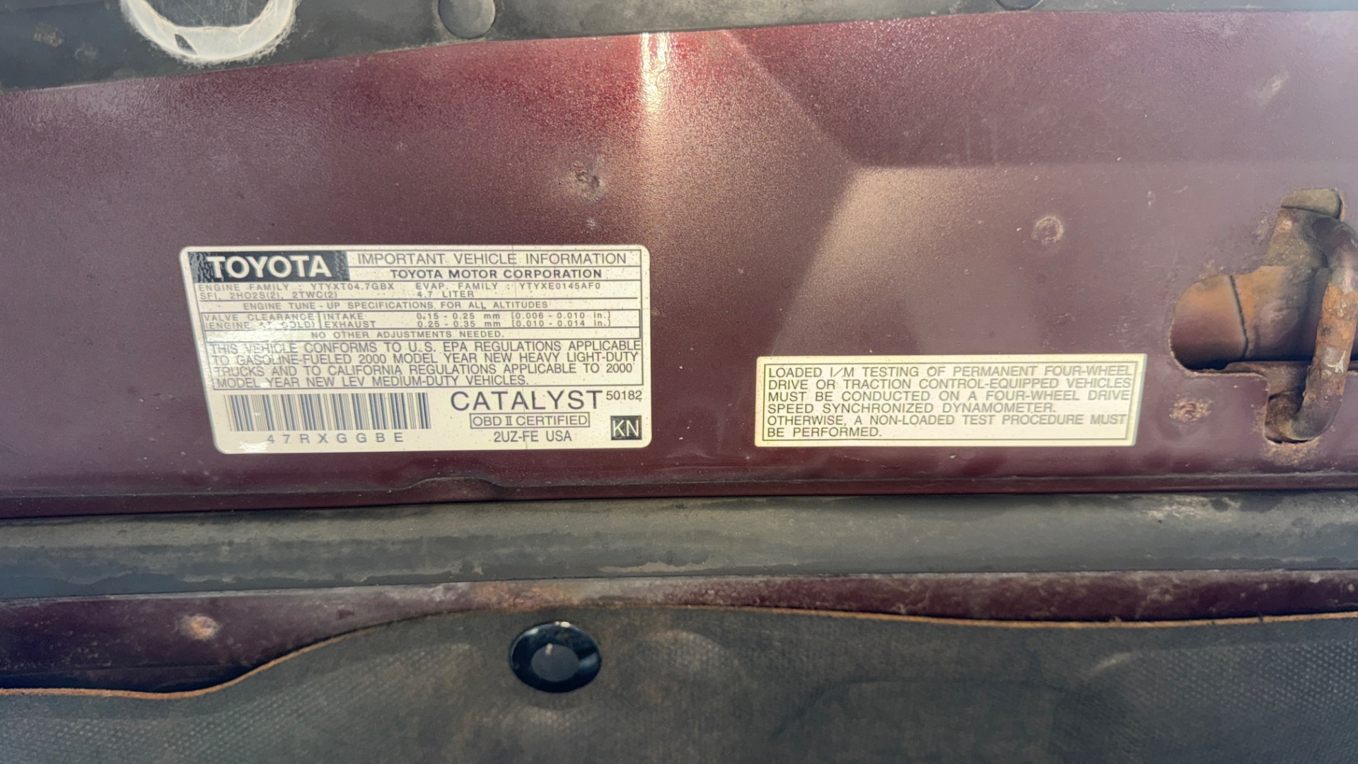 2000 Toyota Land Cruiser 125
