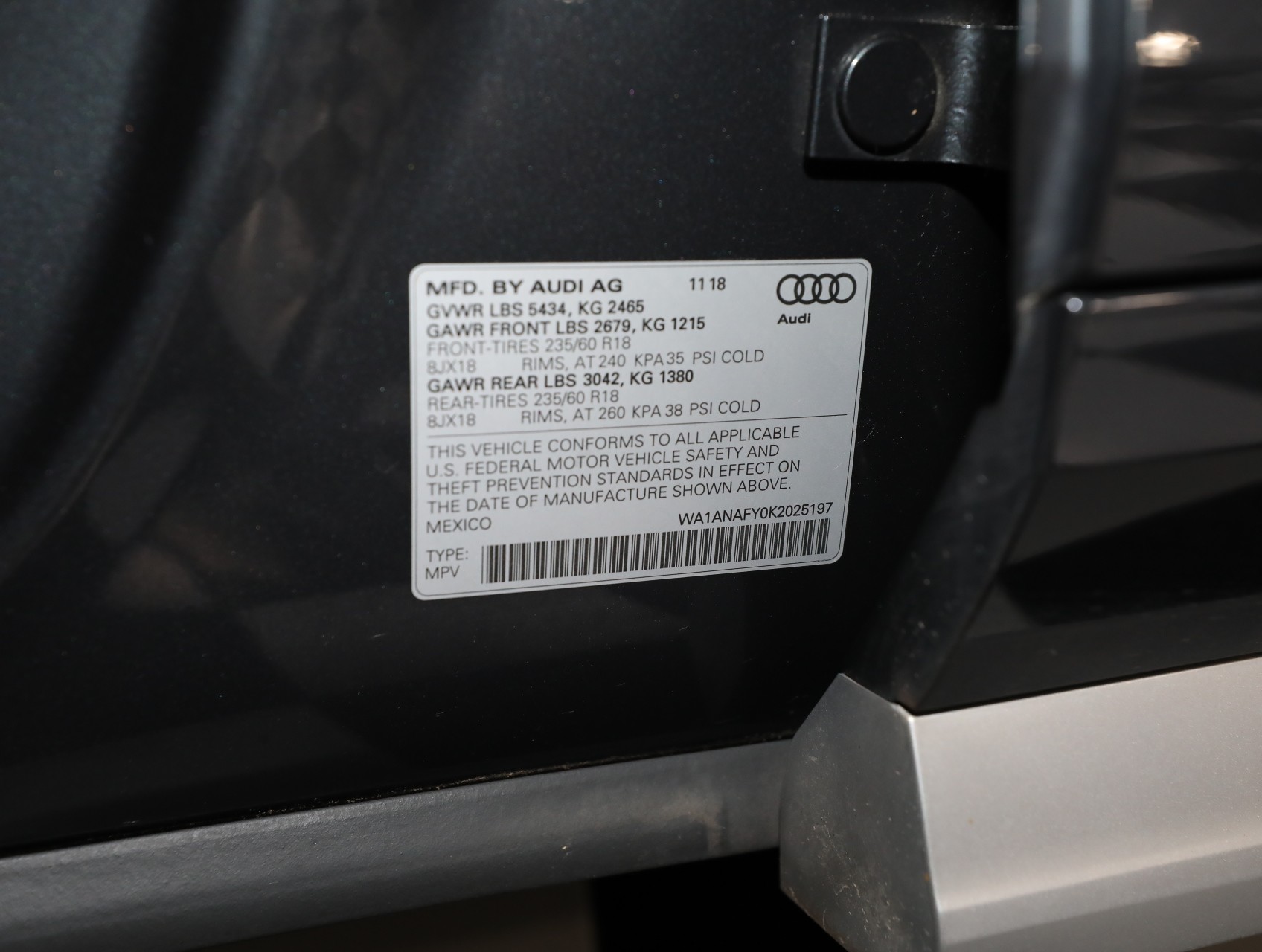 2019 Audi Q5 58