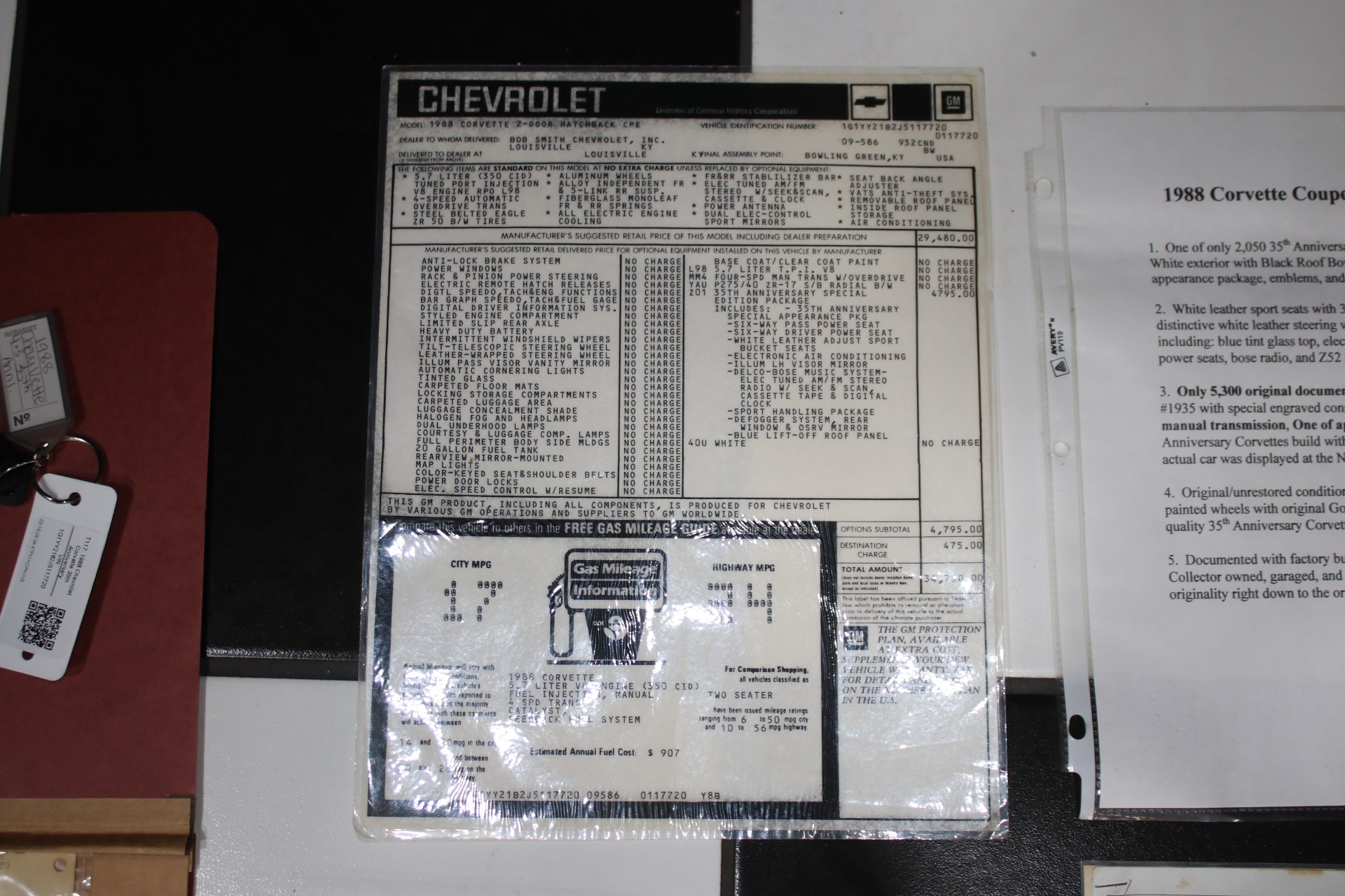 1988 Chevrolet Corvette 74