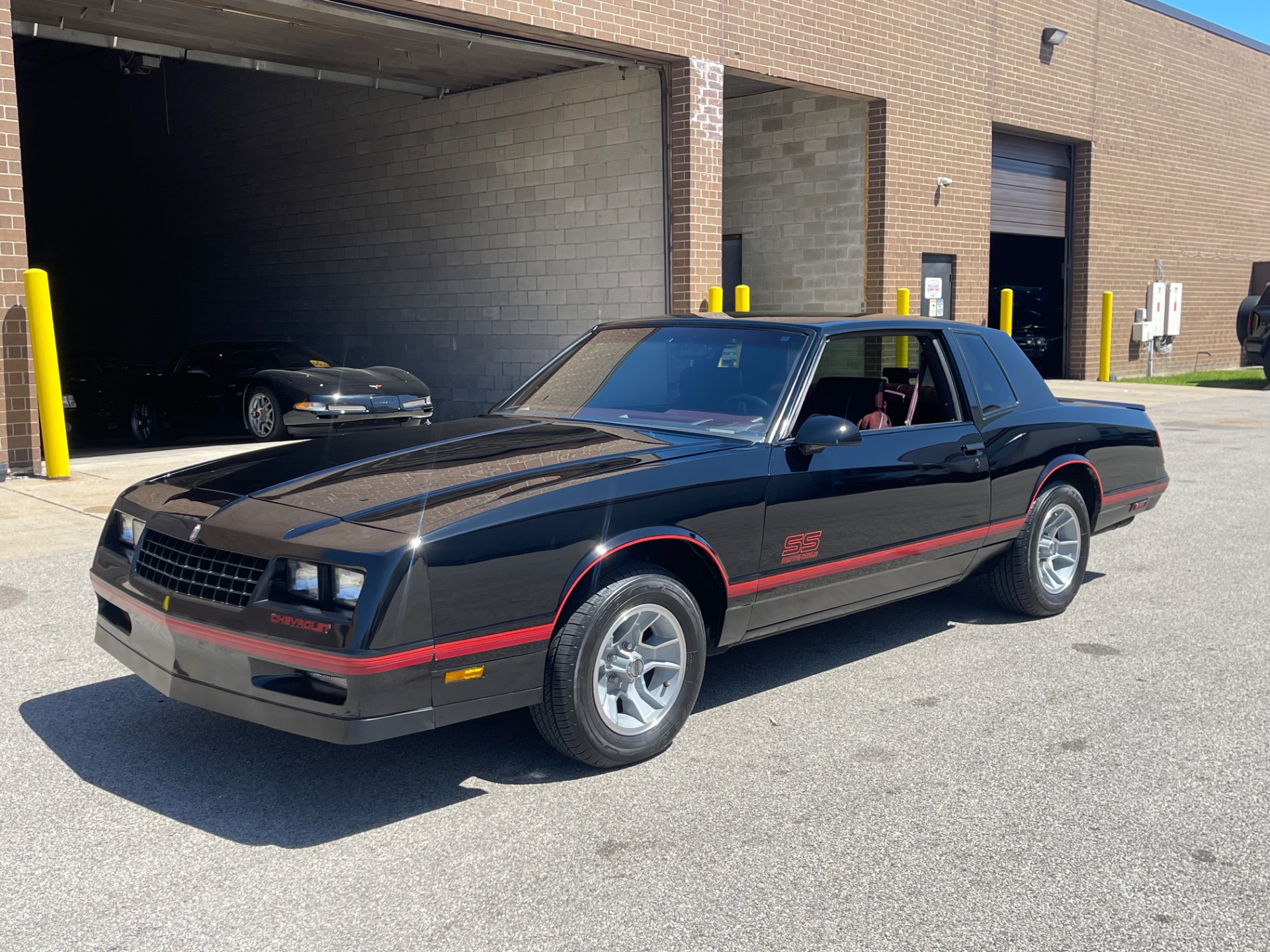 Black 1988 Chevrolet Monte Carlo SS RWD Coupe Rear-Wheel Drive Automatic