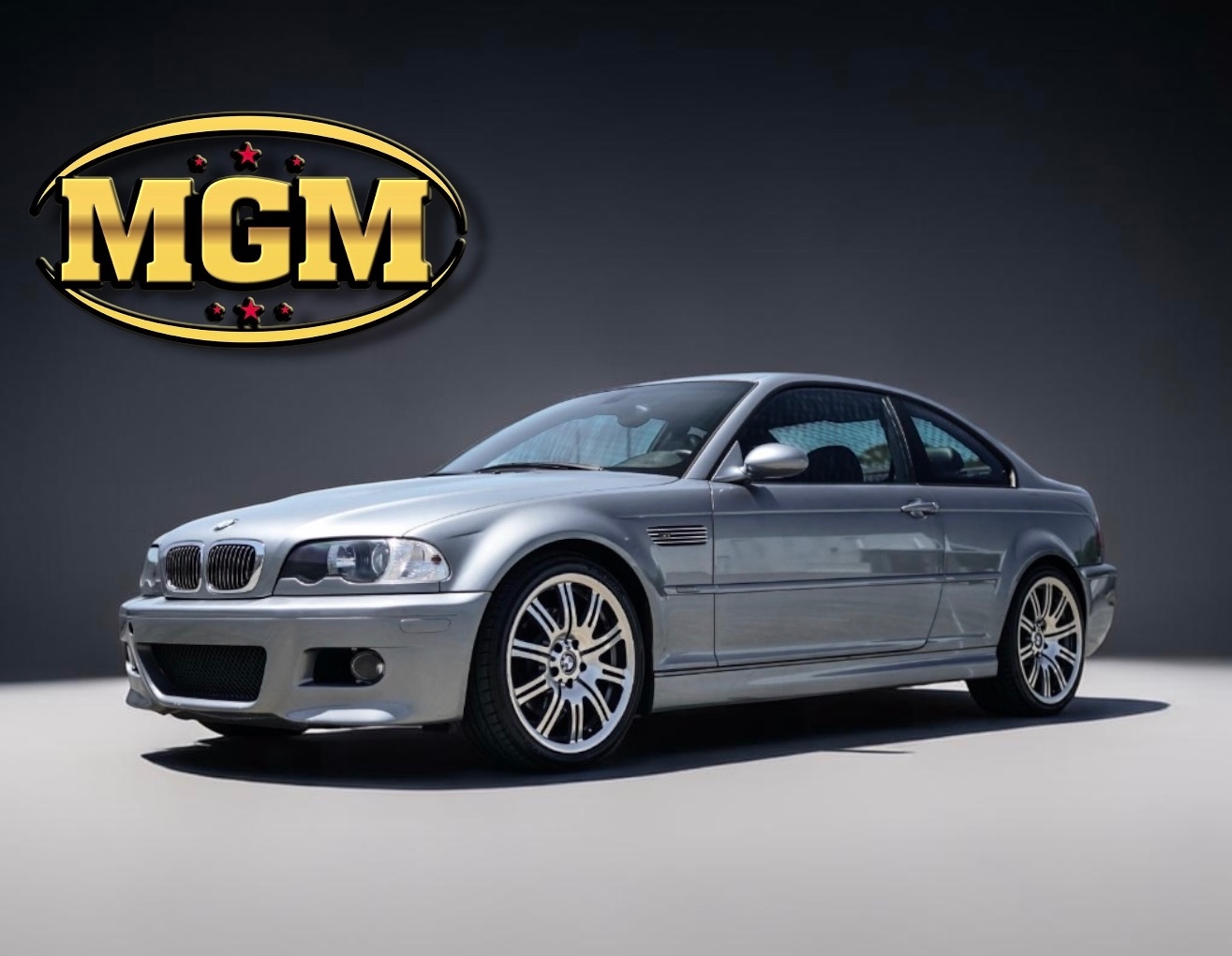 Silver Gray Metallic 2004 BMW M3 Coupe RWD Coupe Rear-Wheel Drive 6-Speed Manual