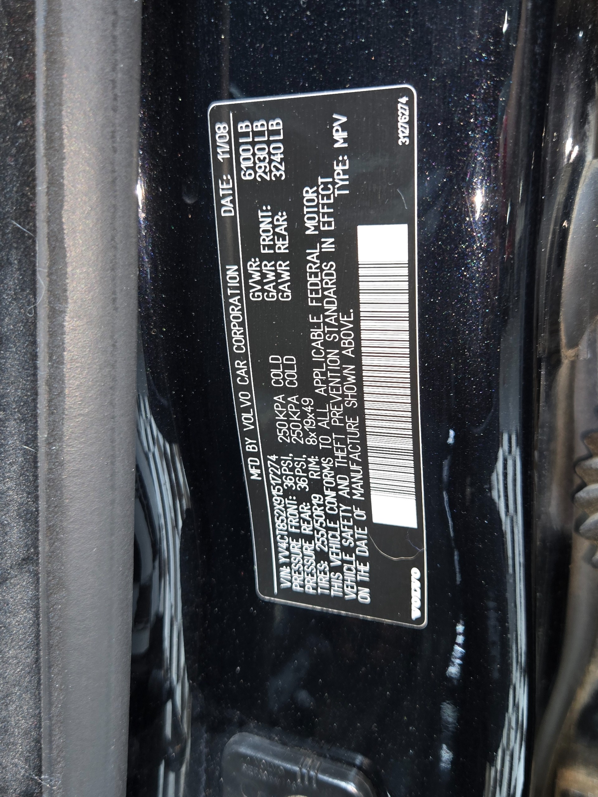 2009 Volvo XC90 109