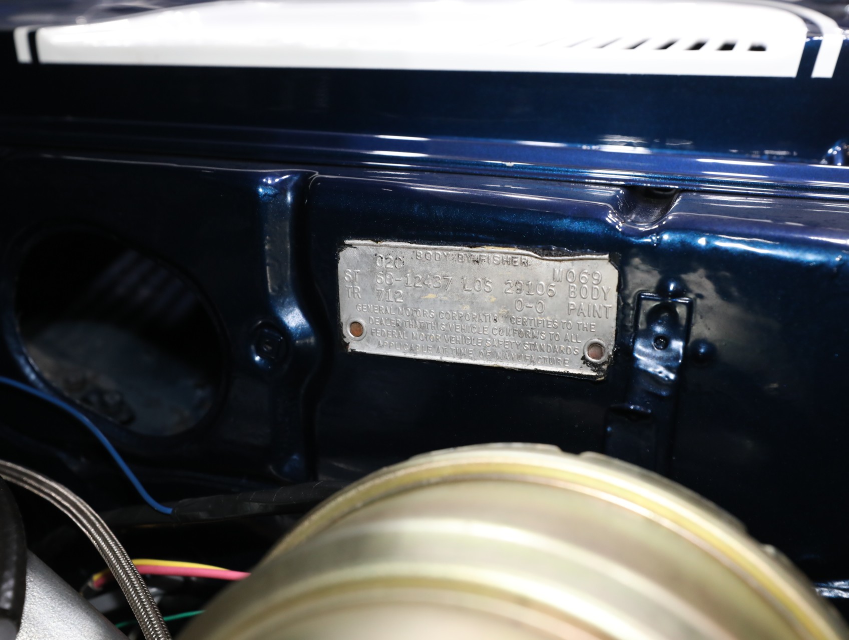 1968 Chevrolet Camaro 76