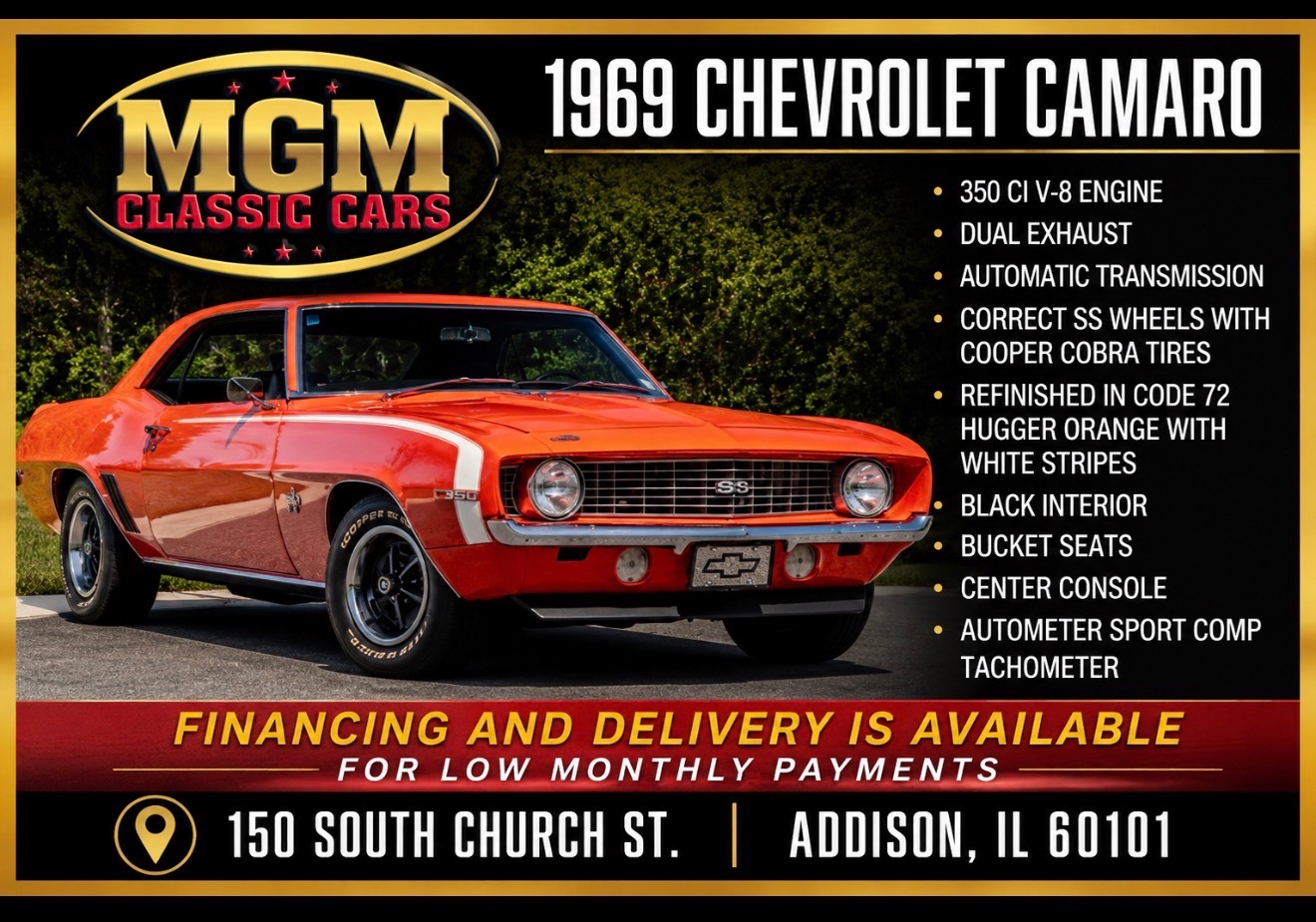 1969 Chevrolet Camaro 1