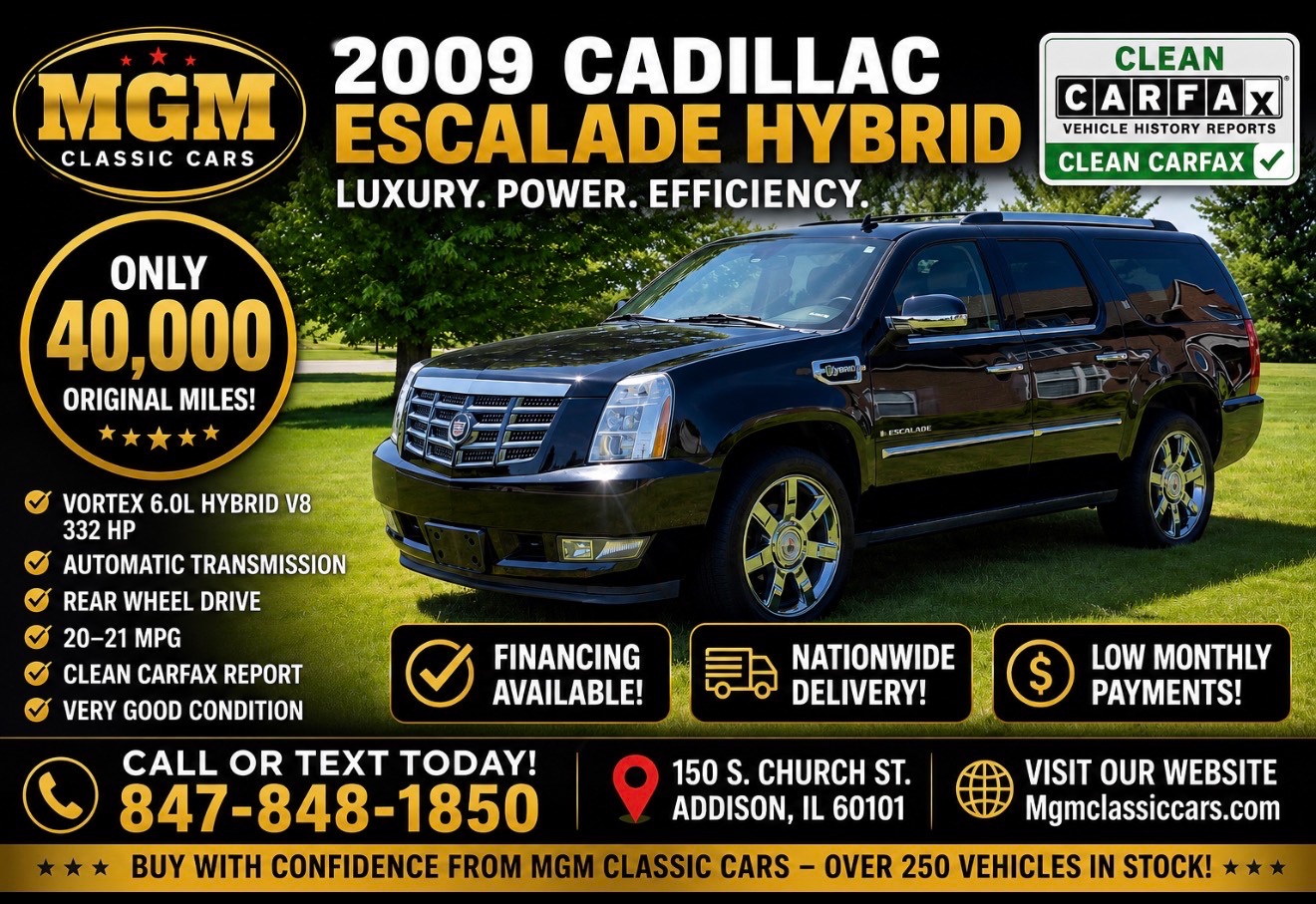 2009 Cadillac Escalade Hybrid 1