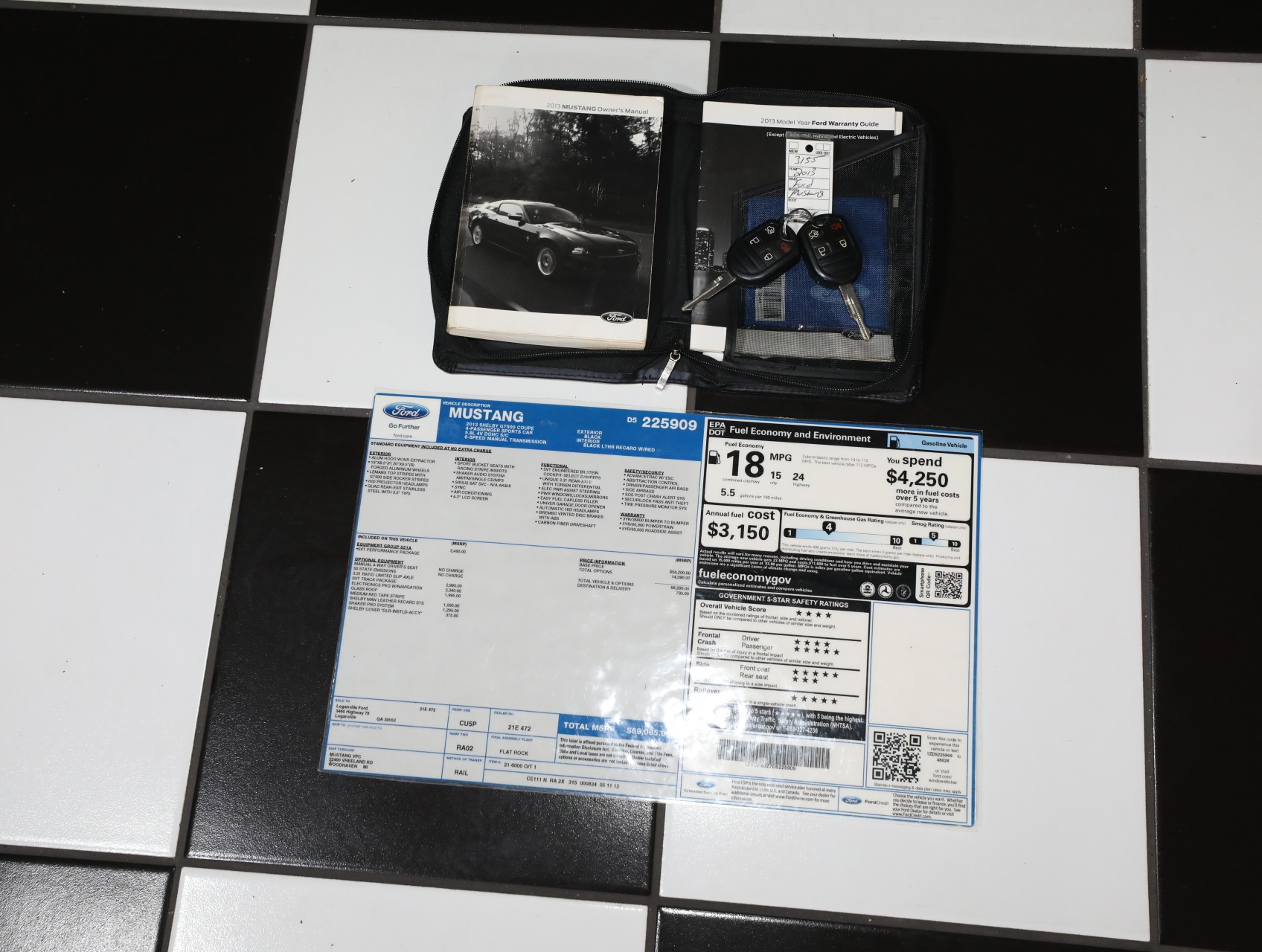 2013 Ford Shelby GT500 86