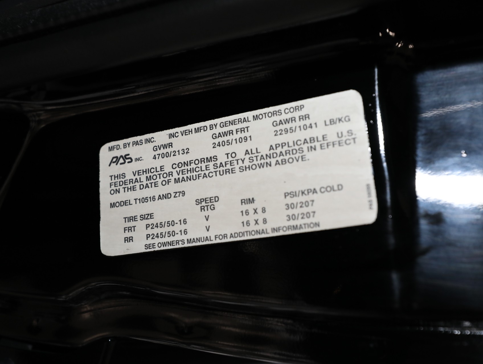 1993 GMC Typhoon 66