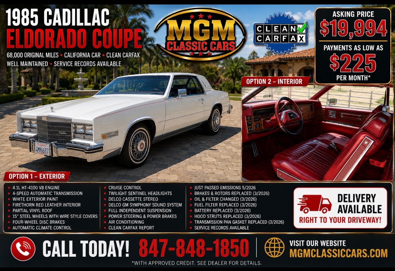 1985 Cadillac Eldorado 1