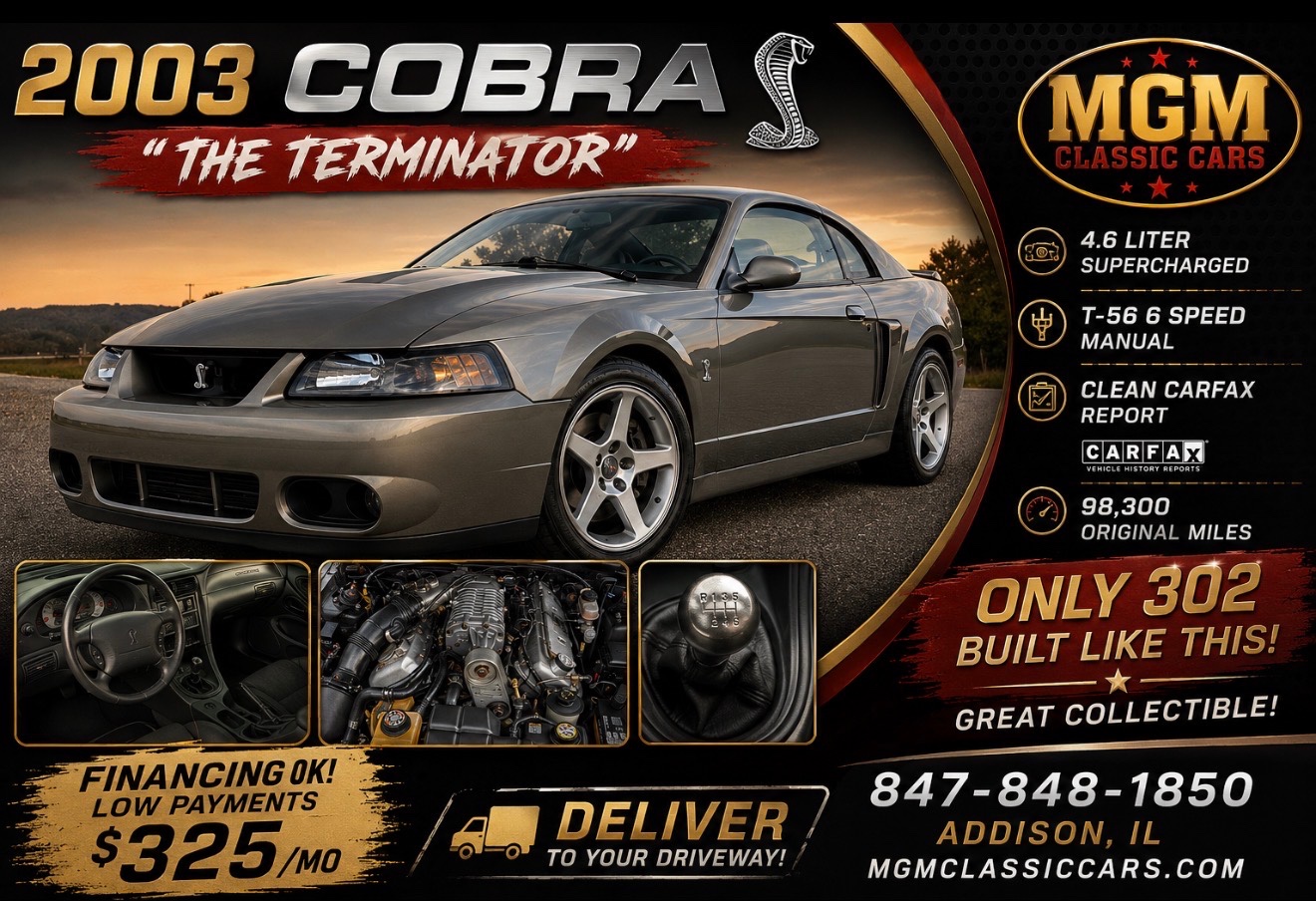 2003 Ford Mustang SVT Cobra 1