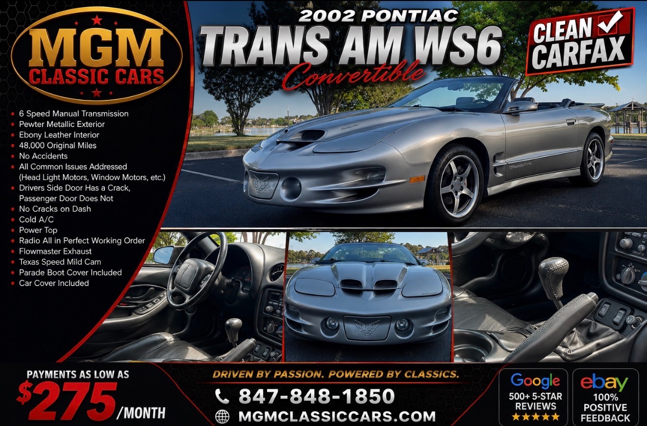 2002 Pontiac Firebird 1