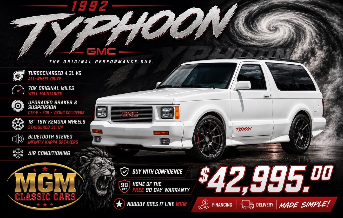 1992 GMC Typhoon 1