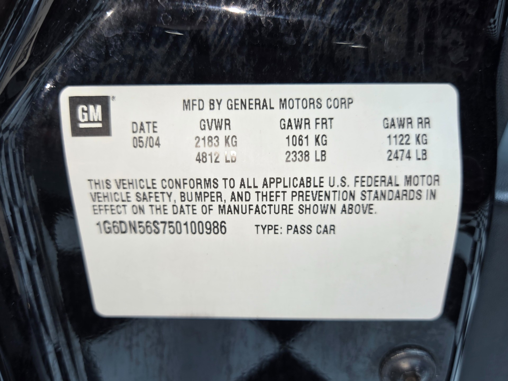 2005 Cadillac CTS-V 85