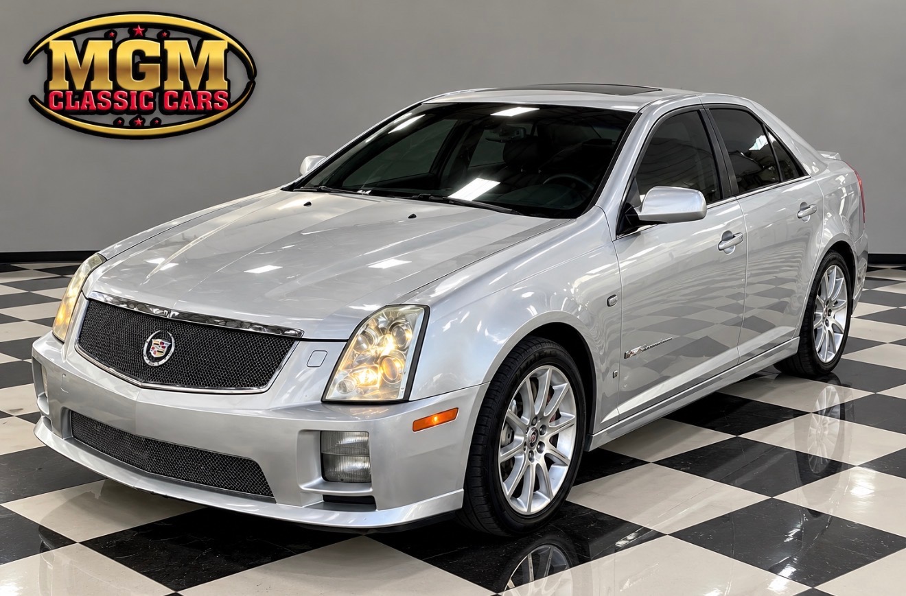 Gray (Light Platinum) 2006 Cadillac STS-V Sedan Rear-Wheel Drive 6-Speed Automatic