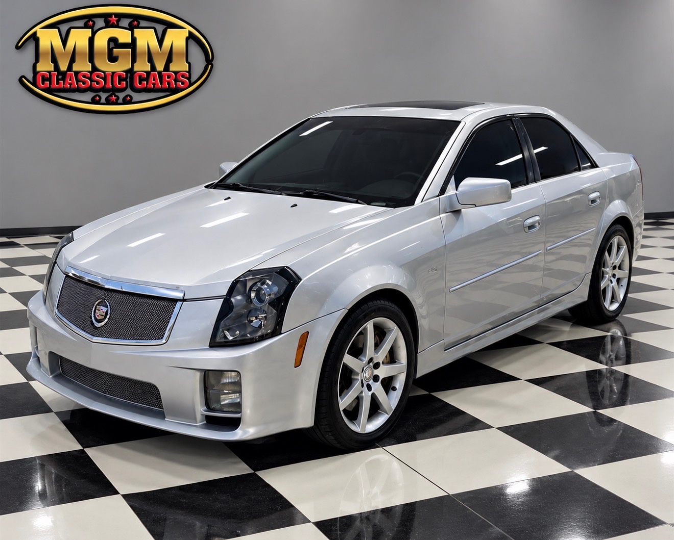 Silver 2004 Cadillac CTS-V Sedan Rear-Wheel Drive 6-Speed Manual