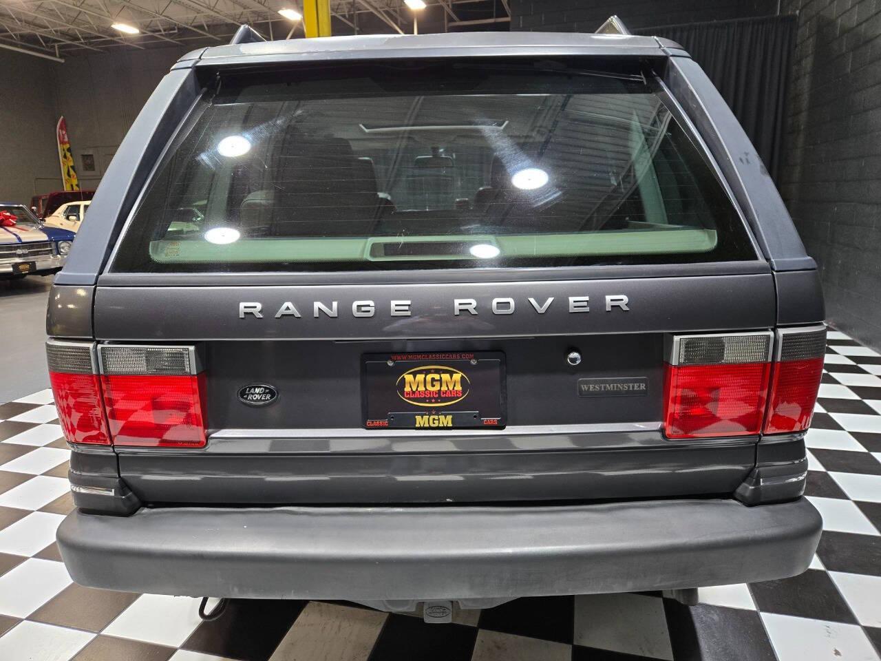 2002 Land Rover Range Rover 10