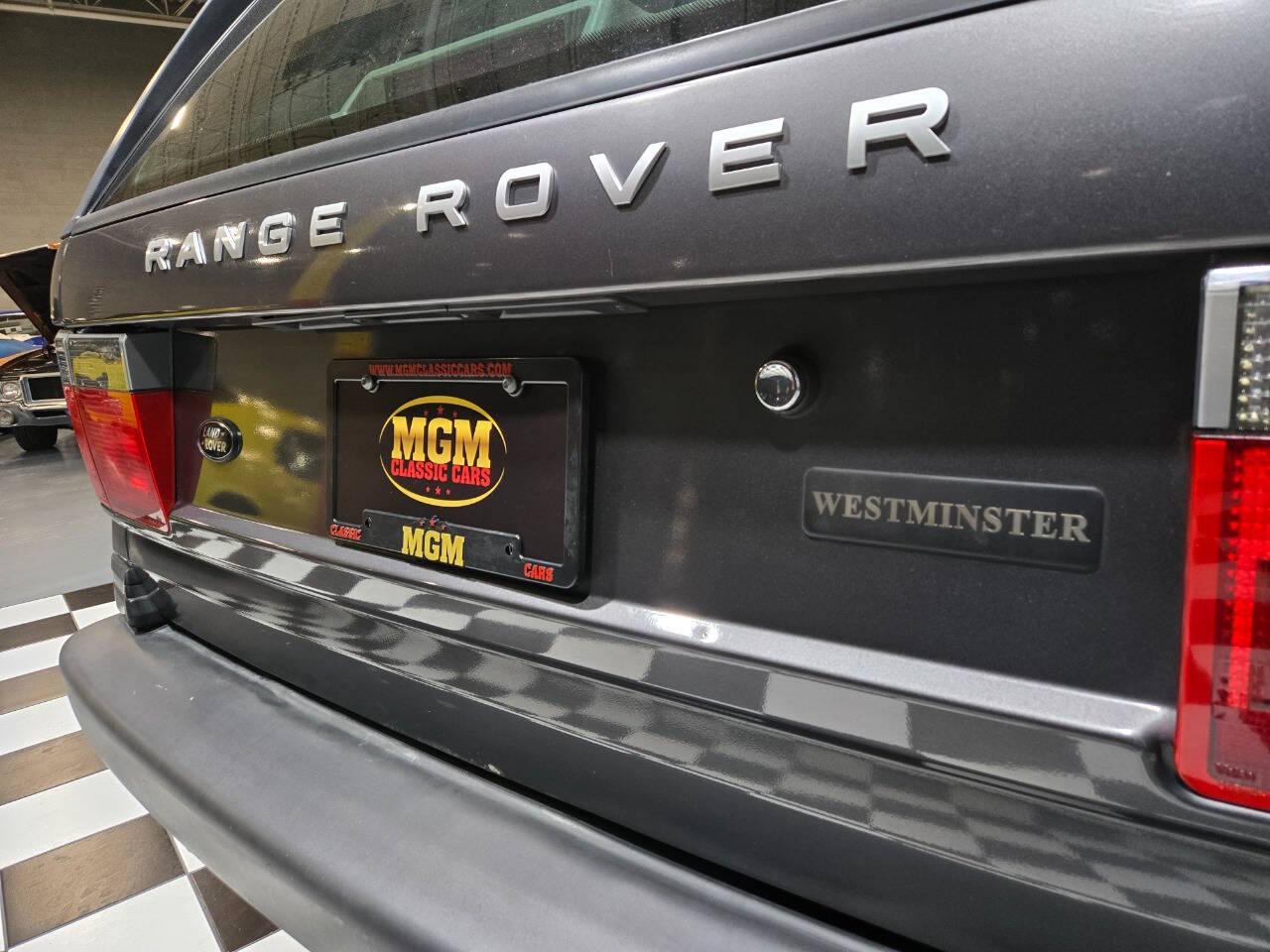 2002 Land Rover Range Rover 11