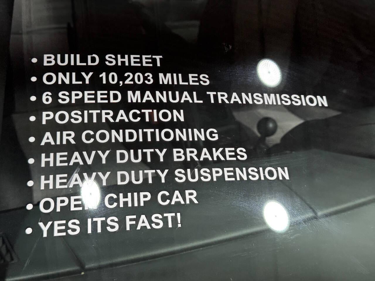 1993 Chevrolet Camaro 56
