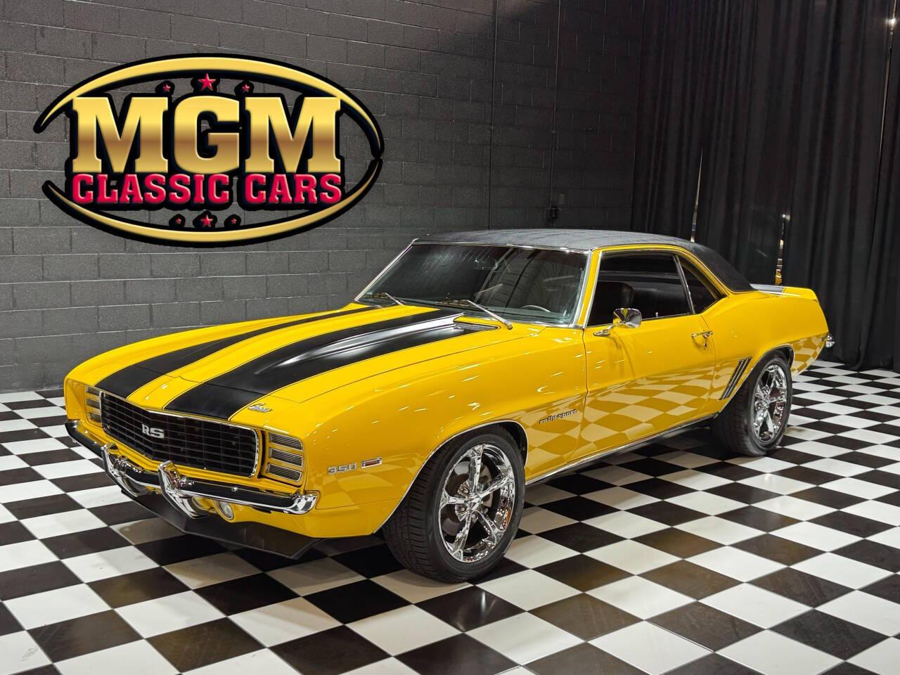 Daytona Yellow 1969 Chevrolet Camaro Coupe  6-Speed Manual