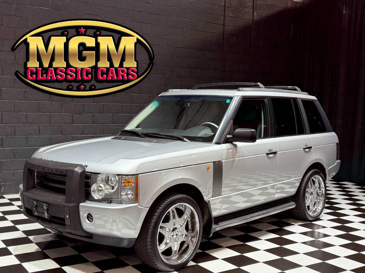 2004 Range Rover Model Used 2004 Land Rover Range Rover HSE 4WD 4dr SUV For Sale (Sold) | MGM ...
