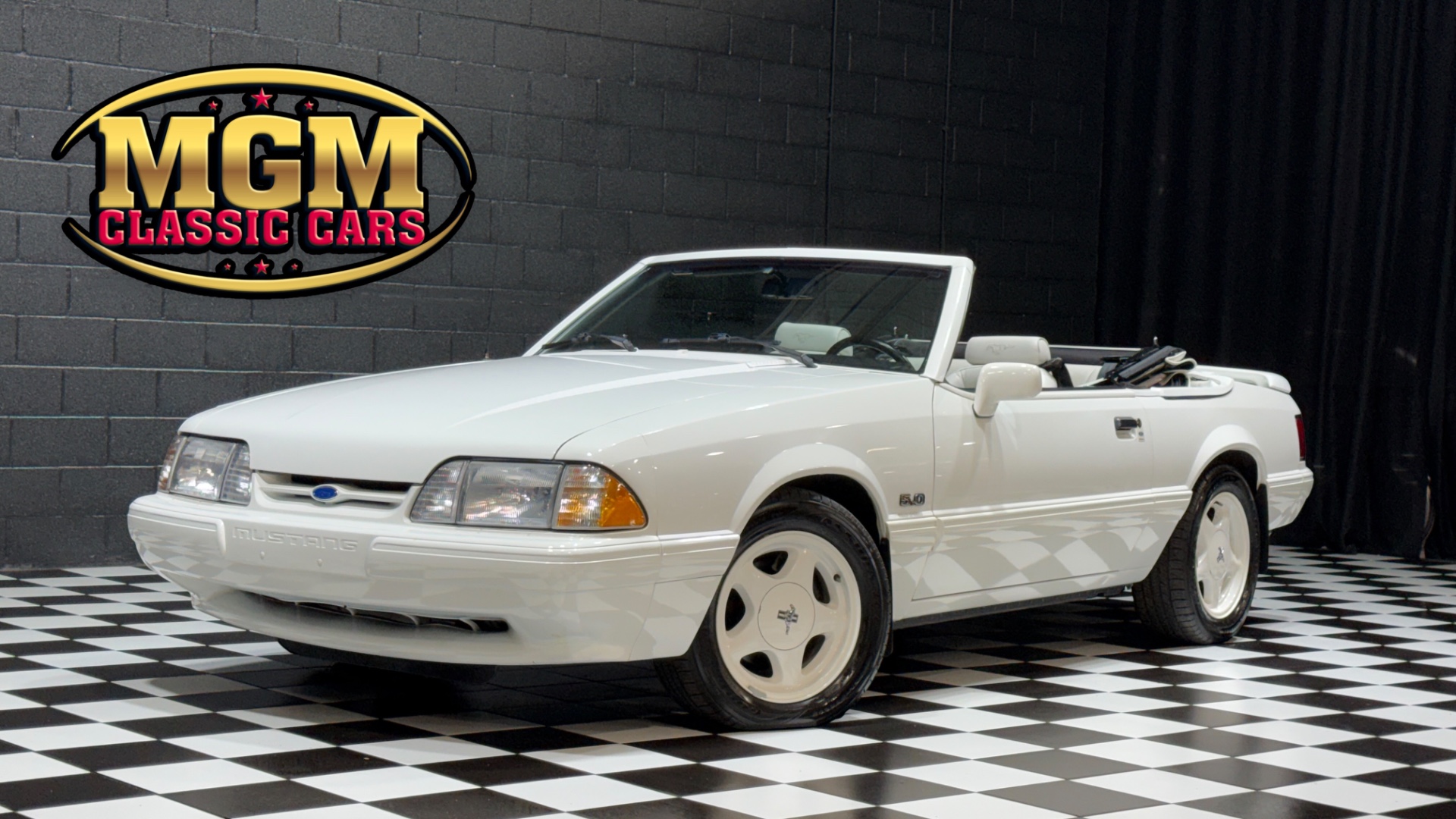 Used 1993 Ford Mustang LX 5.0 - 1 OWNER - VIBRANT WHITE - LOW
