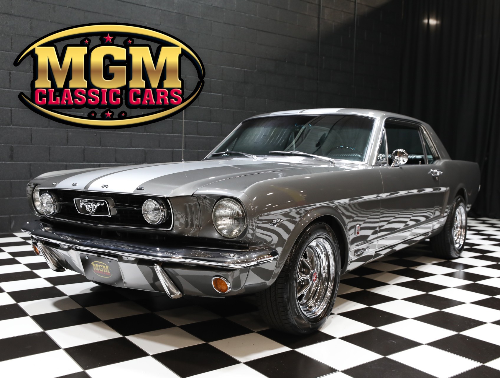 Used 1966 Ford Mustang GT - 289 - AUTO - PEPPER GRAY - SHARP For