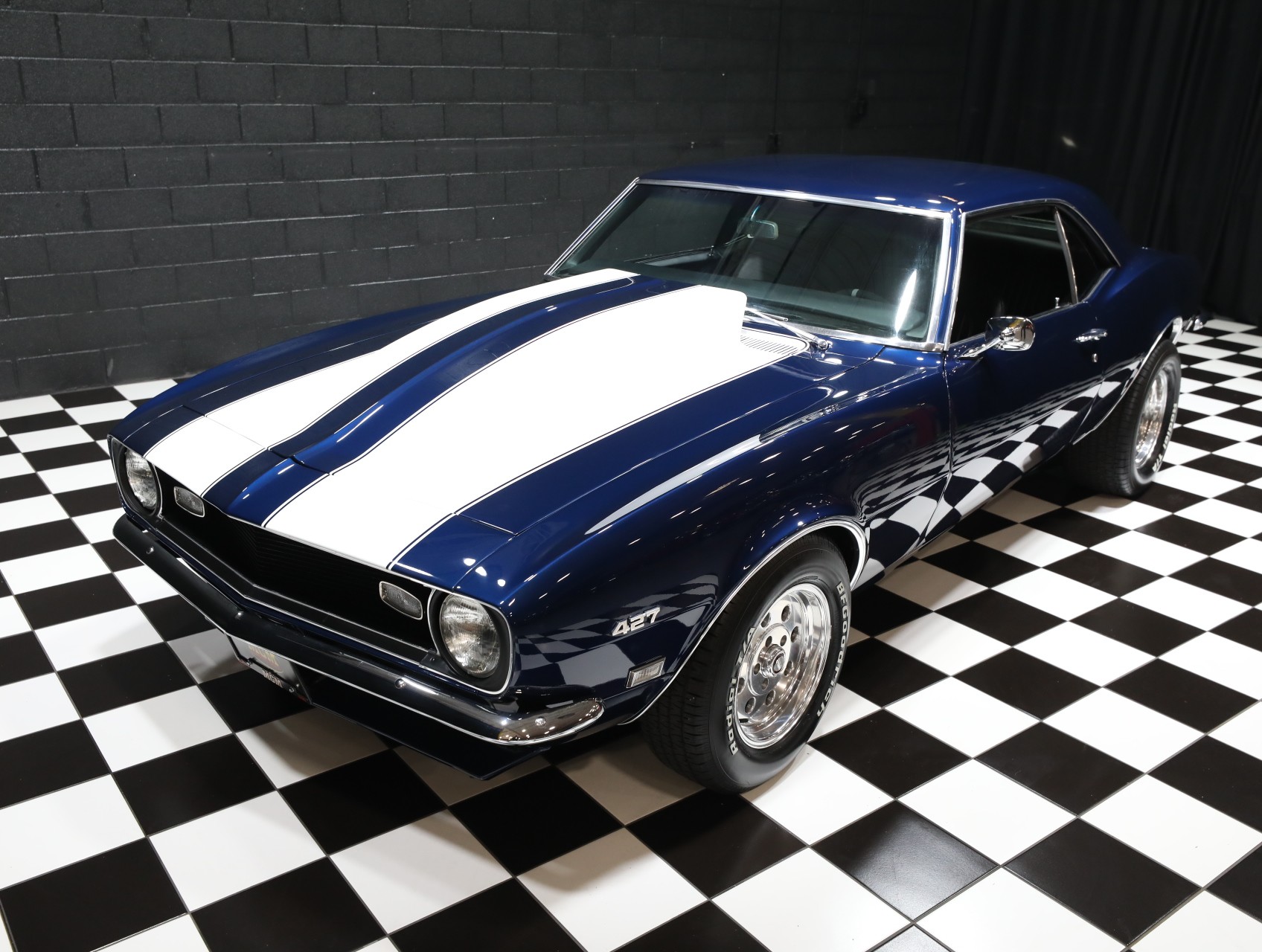 Used 1968 Chevrolet Camaro 427 - msd - bfg - dark blue For Sale