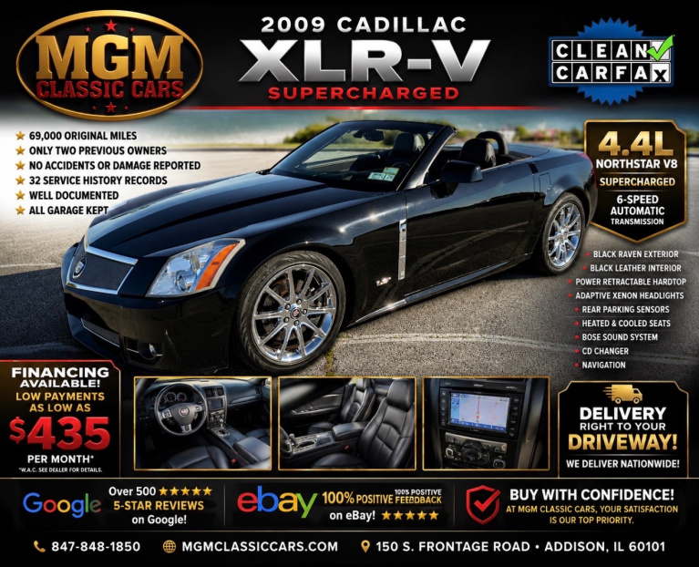 2009 Cadillac XLR V's photo