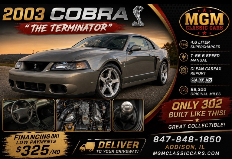 2003 Ford Mustang Cobra SVT's photo
