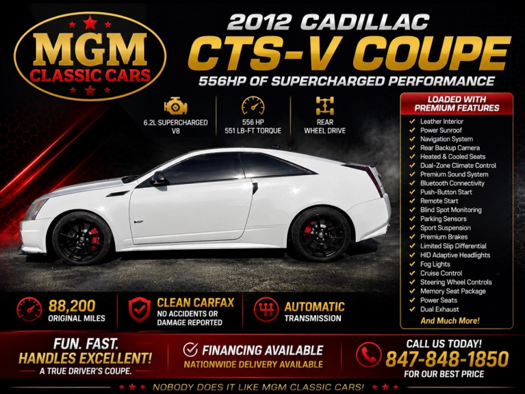 2012 Cadillac CTS-V