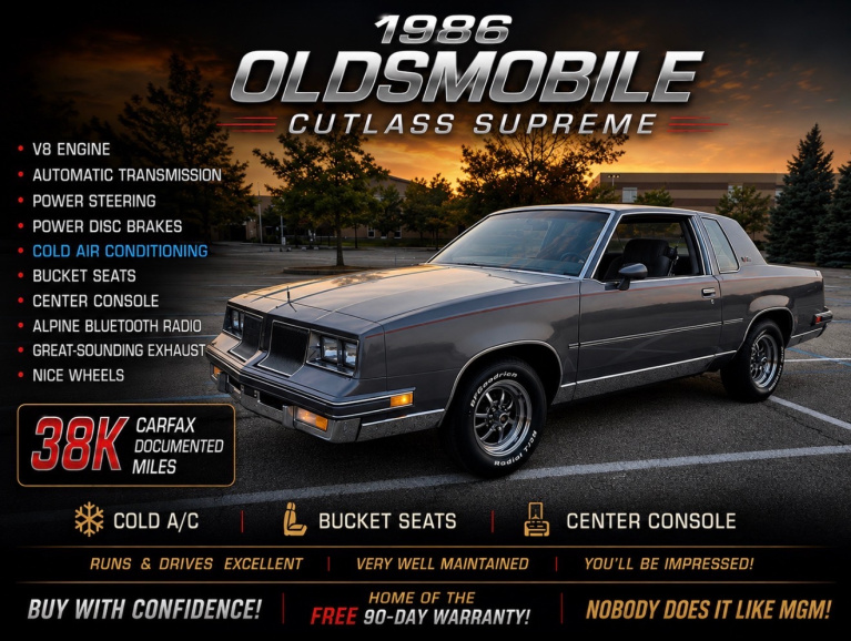 1986 Oldsmobile Cutlass Supreme