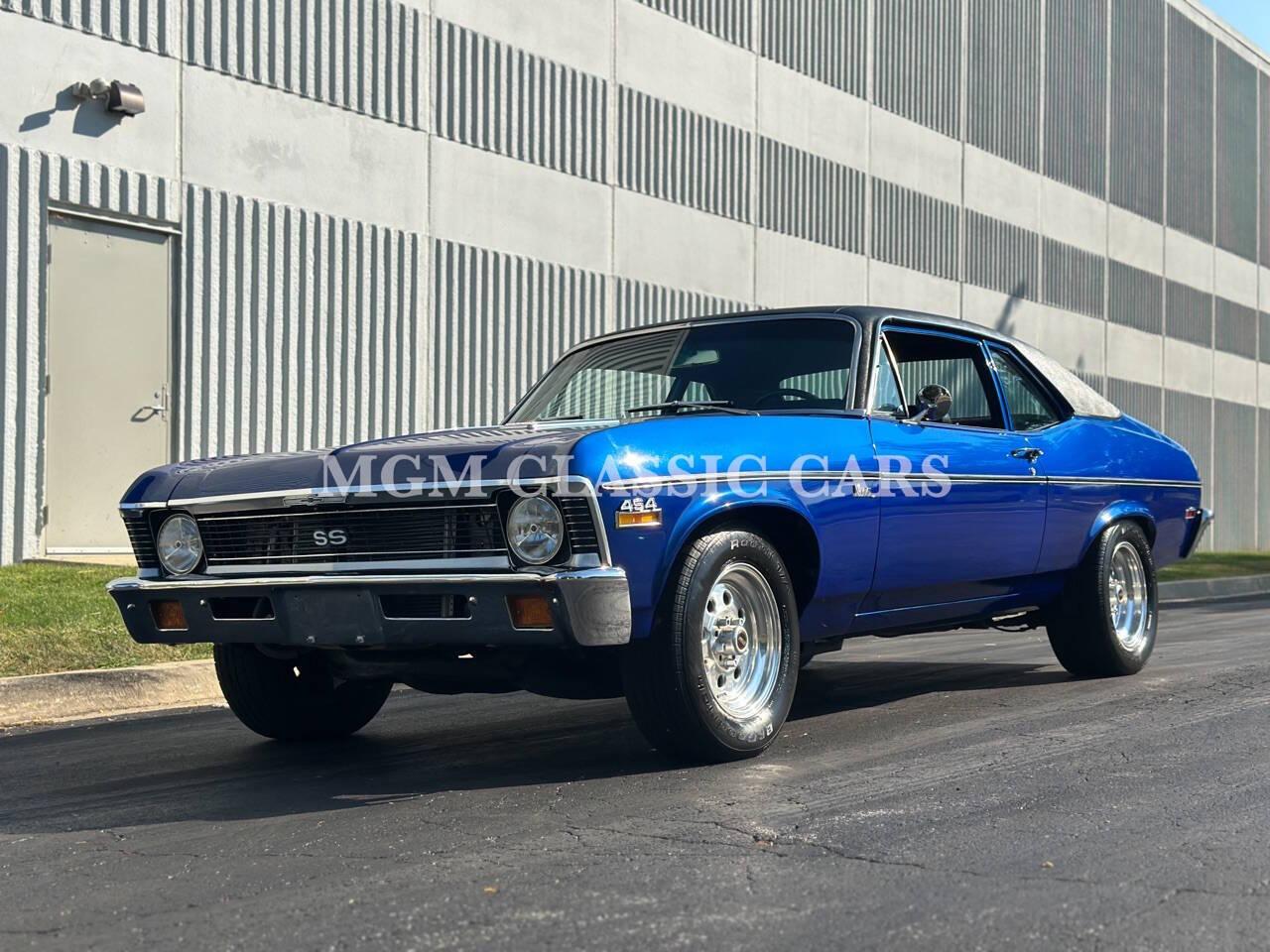 Used 1971 Chevrolet Nova ZZ4 CRATE 350cid HURST SHIFTER NICE BLUE