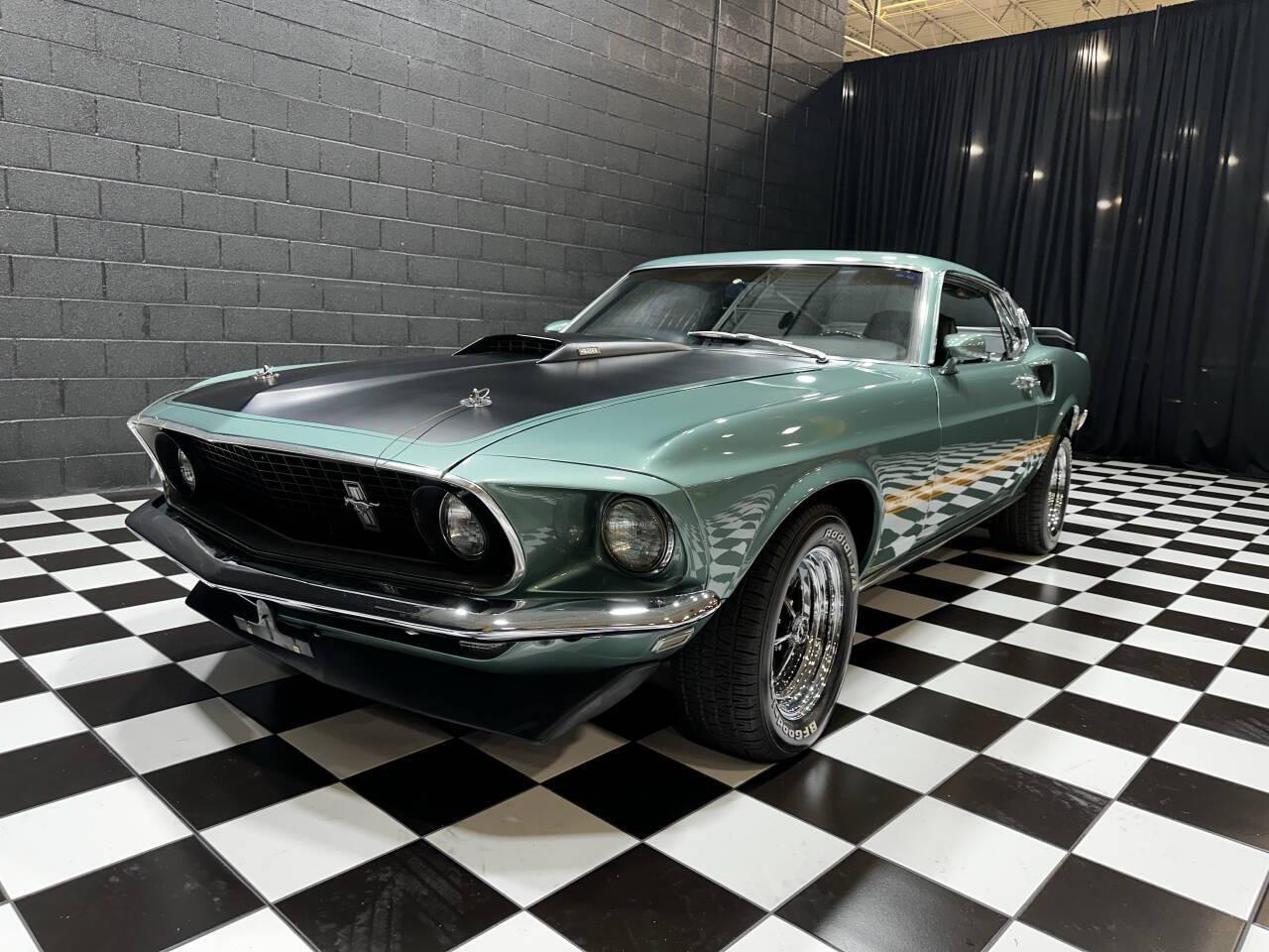 Used 1969 Ford Mustang VERY RARE Q-CODE 428 SUPER COBRA JET DRAG